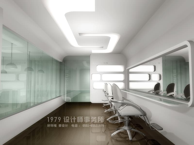 合肥理發(fā)店VIP區(qū)設(shè)計效果圖